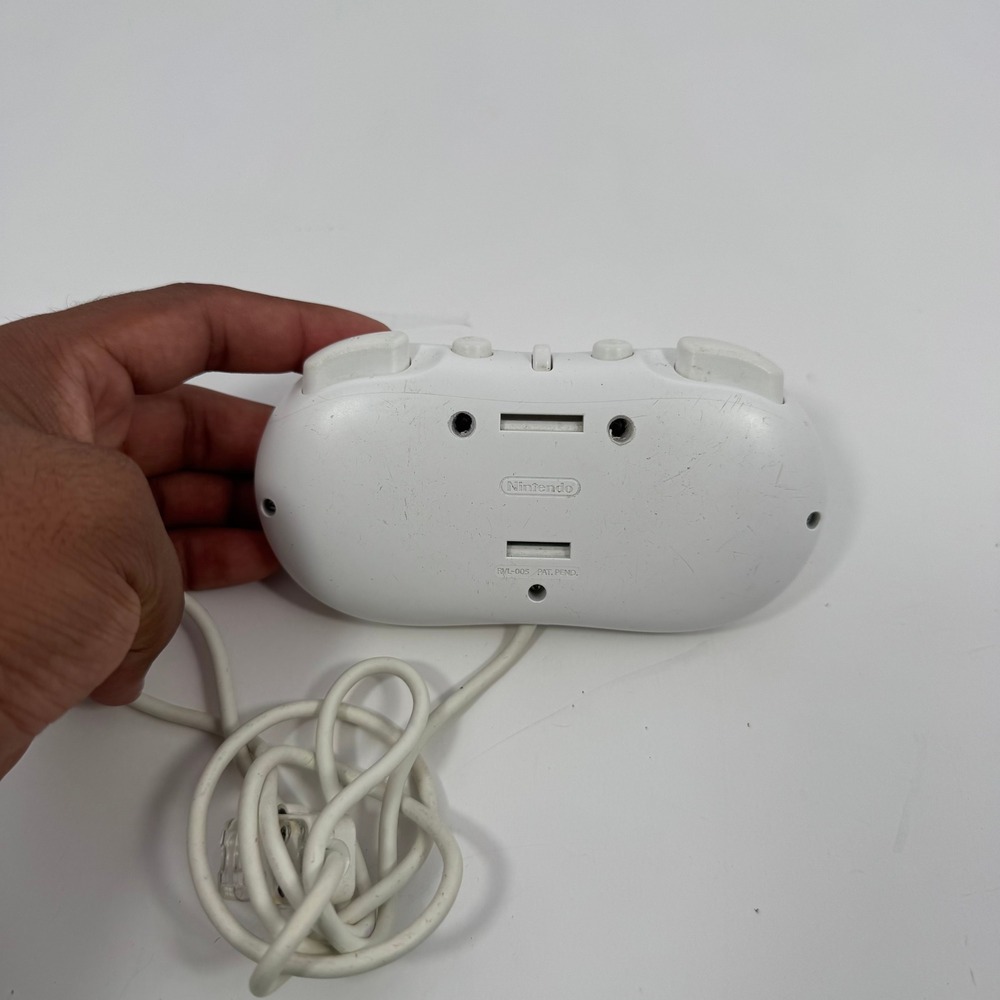 Nintendo Wii Classic Controller RVL-005 White Tested Working OEM - Picture 2 of 8